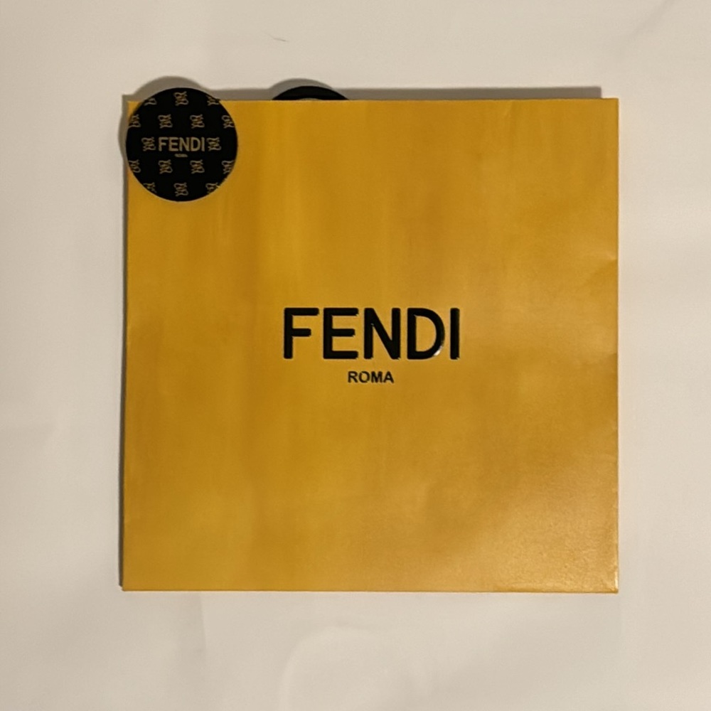 Authentic Fendi Medium Paper Shopping Bag (EMPTY)